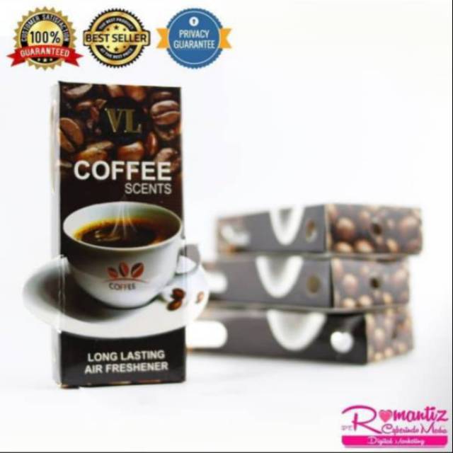 Parfum Mobil VL Coffee Scents-Aroma Kopi Hitam-Original