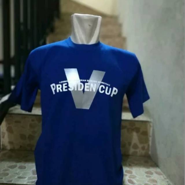 T shirt.kaos sablon PRESIDEN CUP