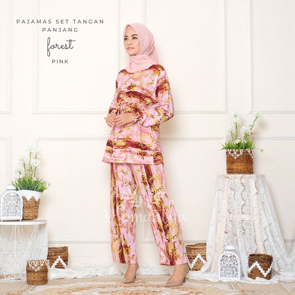 Pajamas Set Celana Muslim BUSUI Friendly