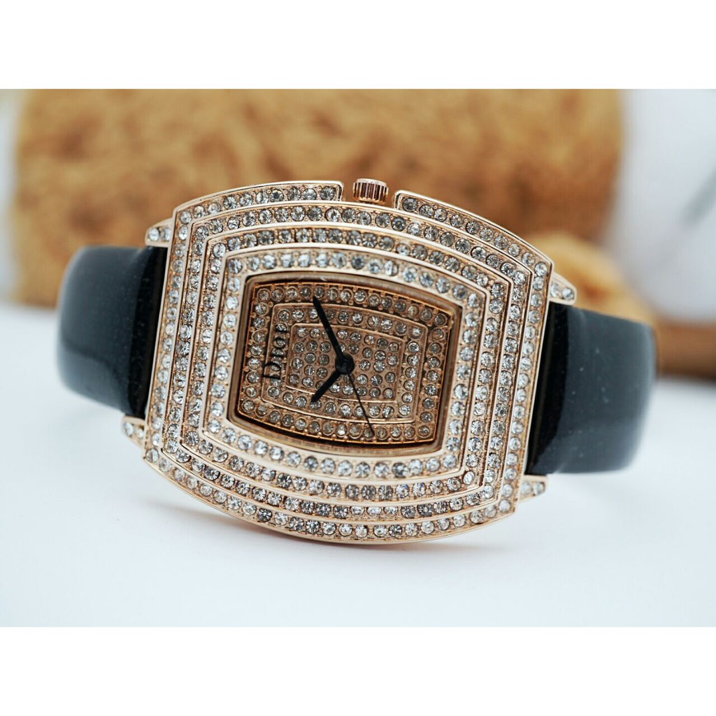 Jam Tangan Wanita Dior Tali Kulit