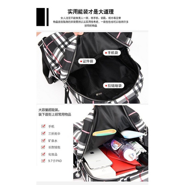 201463 Tas Punggung Cewek Ransel Wanita Import Nylon Backpack Cewe Impor Nilon (1 KG MUAT 3) LT2102 CR7169 JT1170 BQ3224 171510