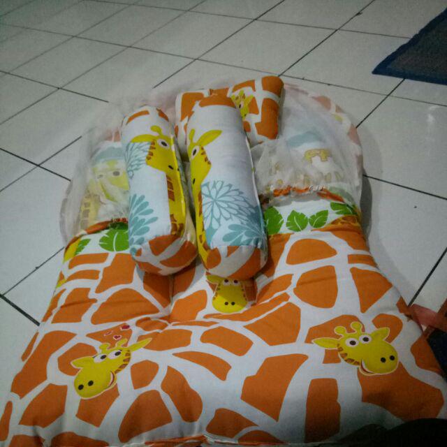 Kasur Lipat Kelambu Motif Giraffe