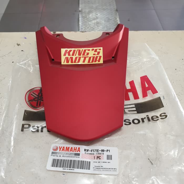 SAMBUNGAN BODY, COVER TAIL, STOP LEXI MERAH DOFF (B3F-P1) ASLI YAMAHA