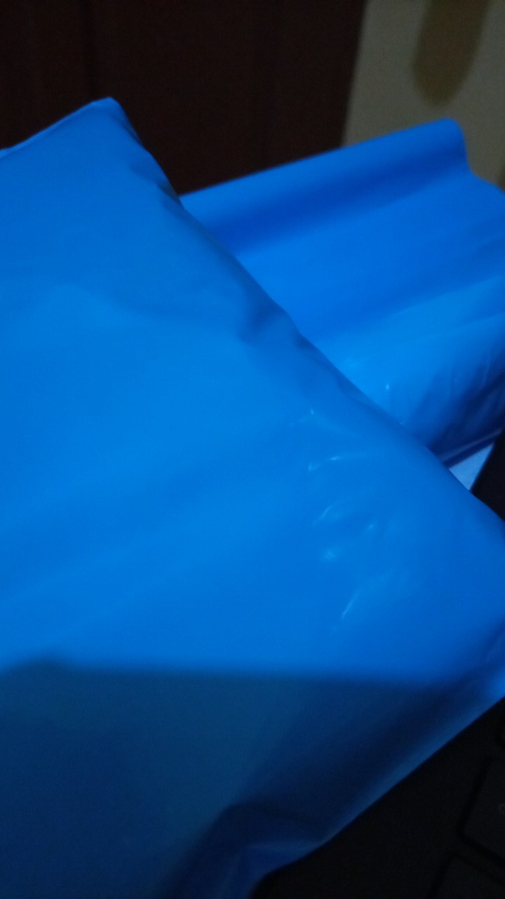 Polymailer Premium 17x30cm - Pink Muda, Kuning, Biru