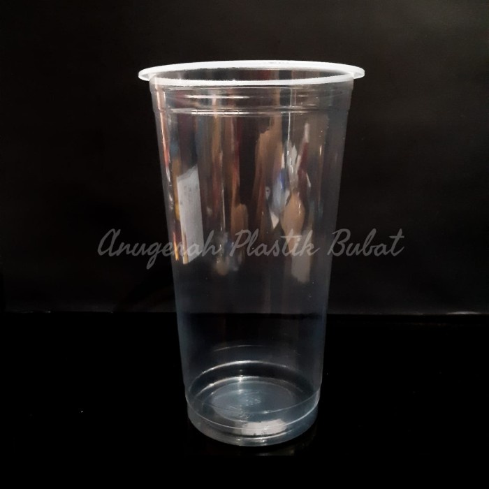 Cup 22 Oz Plus Tutup Cembung Tebal