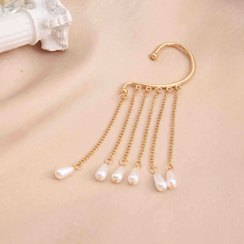 17km Anting Klip Wanita Bentuk Hati / Kupu-Kupu / Daun / Pita Hias Kristal Elegan-31