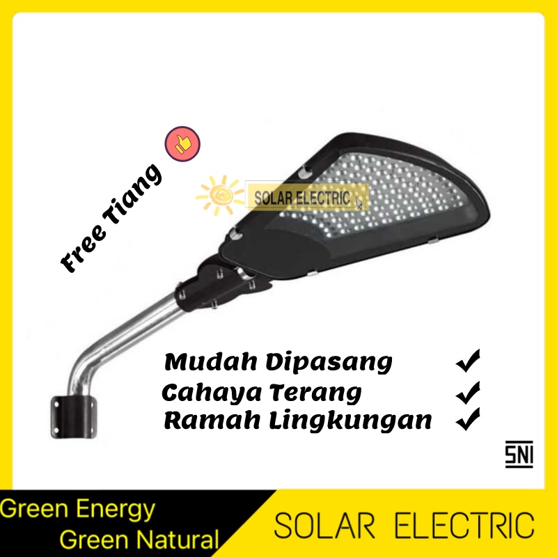 Lampu Jalan PJU LED 50W /100W Watt SMD Ergonomis Tipis Premium IP65 Waterproof