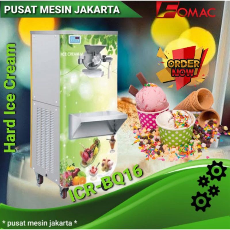 ICR-BQ16 HARD ICE CREAM MESIN ES KRIM FOMAC