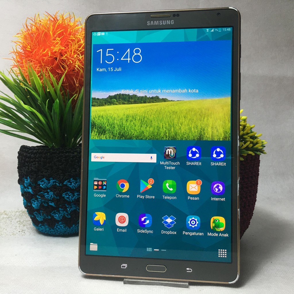 Samsung Tab S 8 Inch SM-T705  3/16GB LTE BEKAS WARNA GREY