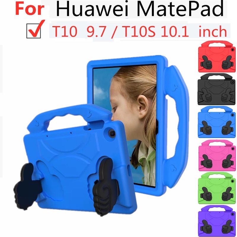 Huawei Matepad T10/T10S Cocok Untuk Anak-Anak Anti Banting Standing Case