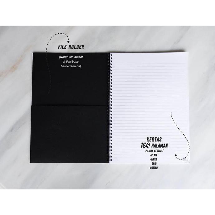 

Dark Stars Quote Spiral Ruled Notebook Diary Journal Buku Tulis Teresale95
