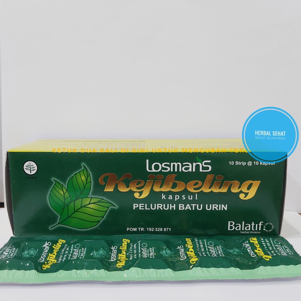 KEJIBELING BALATIF 100'S TABLET / KEJI BELING BALATIF 100'S TABLET / OBAT BATU GINJAL