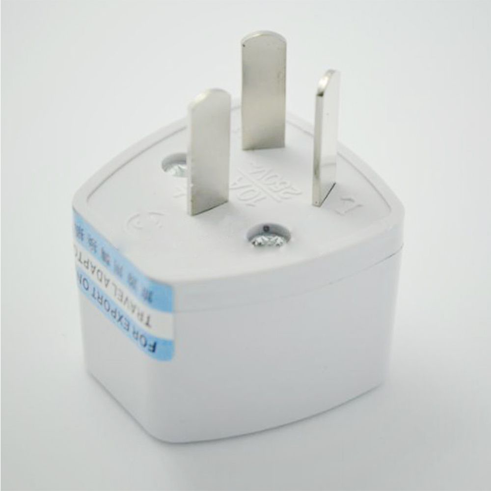 Rebuy 1pc Adapter Konverter Plug Listrik 10a / 250v / 800w Uk / Us / Eu Universal Ke Au / Australia Ac Power 3 Pin Untuk Travel