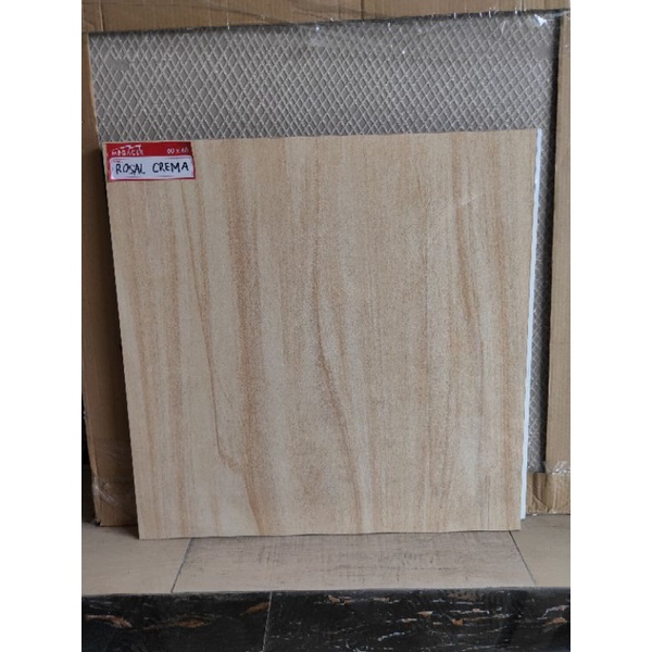 Granit lantai 60x60 rosal crema megacer