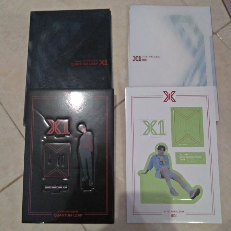 (UPDATE) ALBUM X1 QUANTUM & BISANG STANDEE SEUNGYOUN & HYEONGJUN