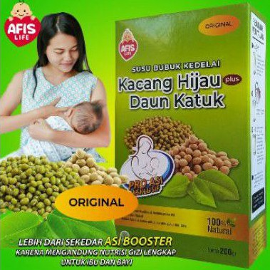 AFIS Susu KEDELAI Plus Kacang Hijau Pelancar ASI BUAT ibu MENYUSUI