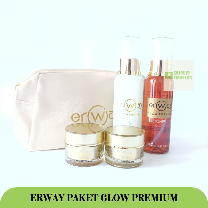 Paket Erway Magic Glow Premium free pouch