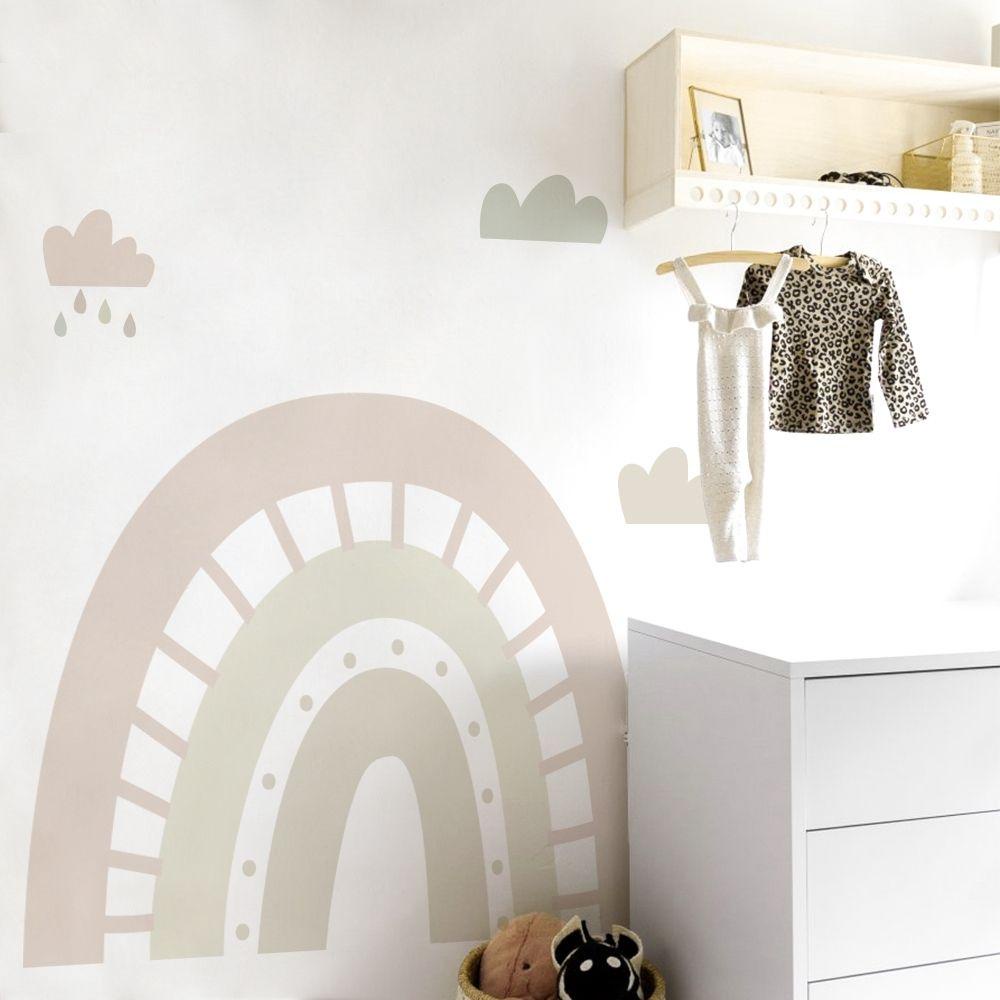 [Elegan] Stiker Dinding Wall Art Perekat Diri Ruang Tamu Kamar Anak Nursery Decals