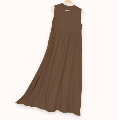 FREE ONGKIR [SLEEVELESS] BAJU WANITA INNER  V2 DRESS SIZE S M L XL  Bisa Buat Bumil | Busui Friendly