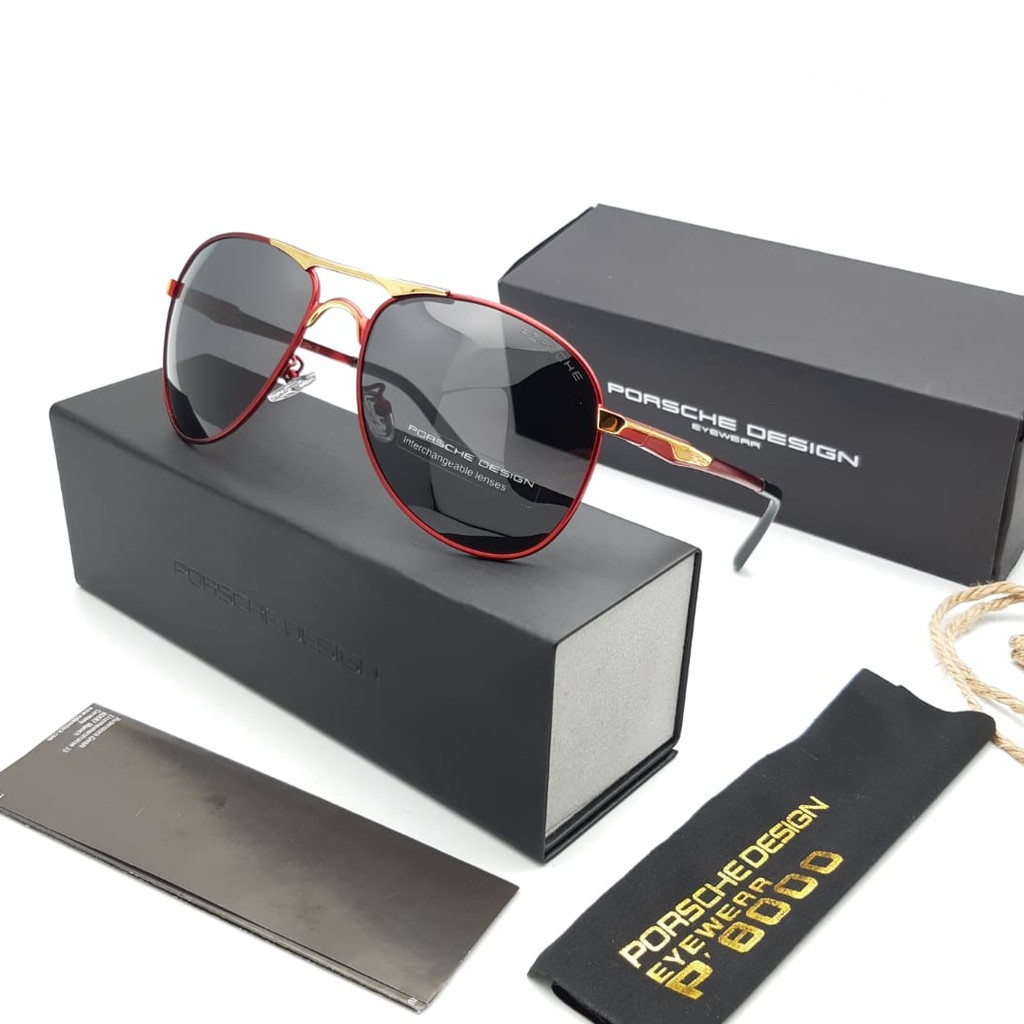 Kacamata Hitam Pria BEST SELLER !!! Kacamata Wanita - Kacamata Porsche Design A8722 Bisa COD