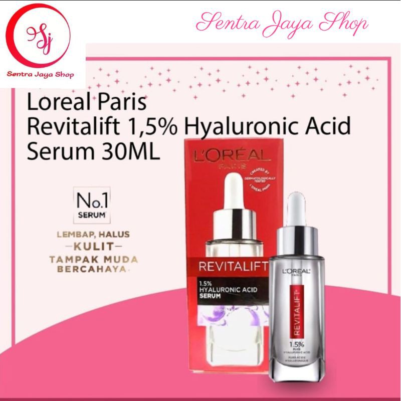 Loreal L'oreal Paris Revitalift 1.5% Hyaluronic Acid Serum 7.5 ml 7.5ml 30 ml 30ml