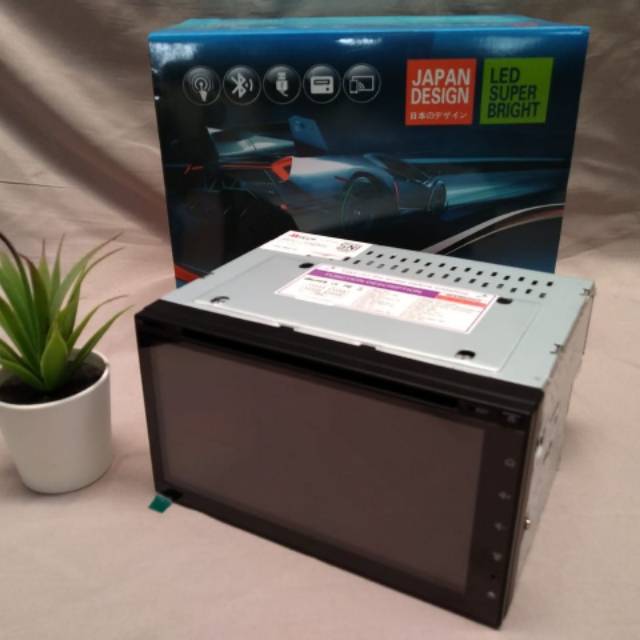 Head Unit Smart Double Din DVD USB Bluetooth Mirrorlink MTECH MM7695HH