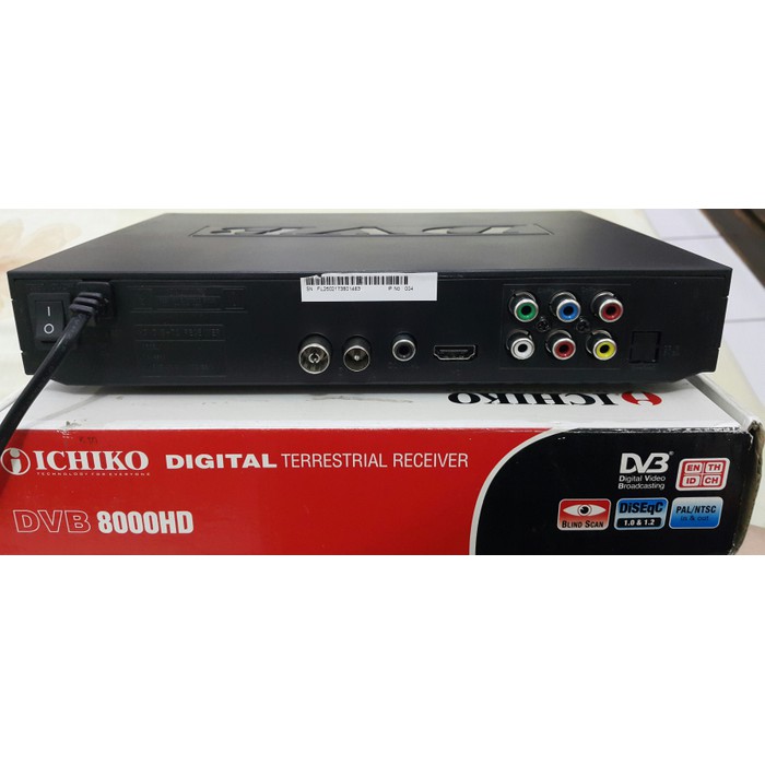 Jual ICHIKO DVB8000HD DVB T2 SET TOP BOX   GARANSI RESMI 1 TAHUN   Diskon
