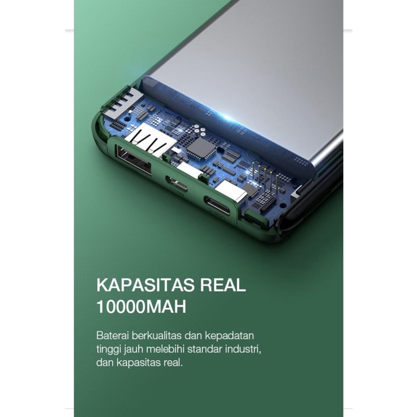 Powerbank 10000 mAh Robot RT-180 Garansi 1 Tahun