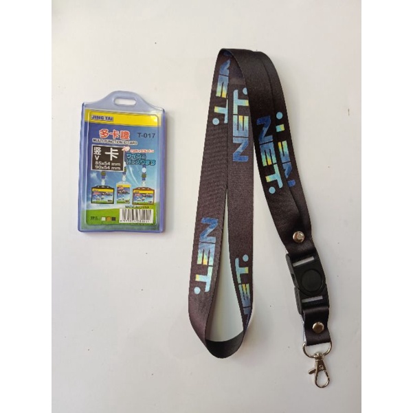 

(Ready Stock) tali id card NET printing bisa satuan