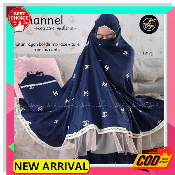 Mukena Dewasa Nyaman Kekinian Modern Mewah Bordir Basic P8Y0 Mini Rumbai Premium Simple Jumbo Lembut