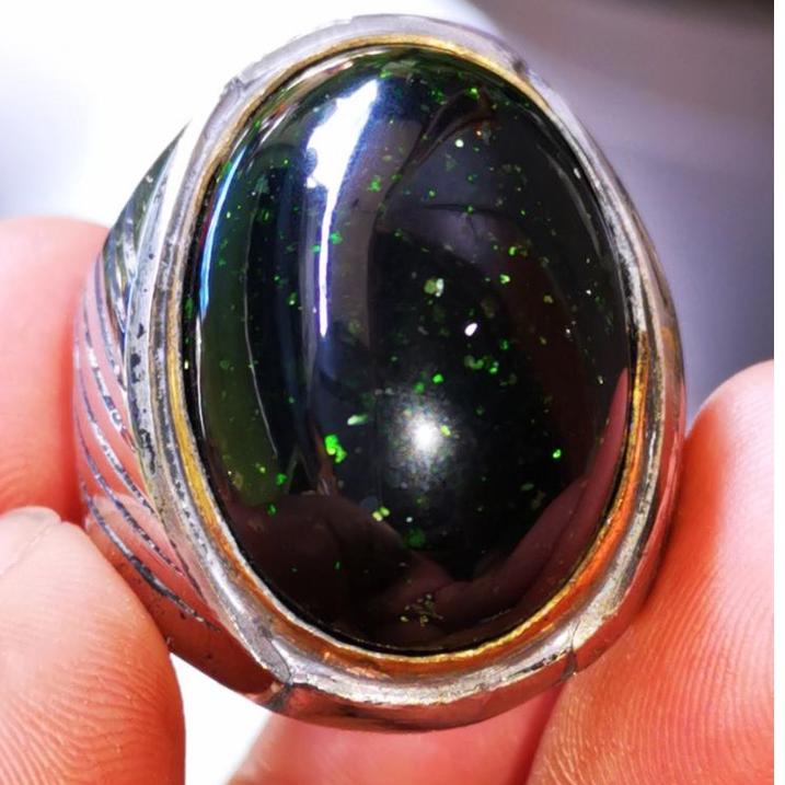 Big Sale.. Batu akik asli Black oval Papua jumbo