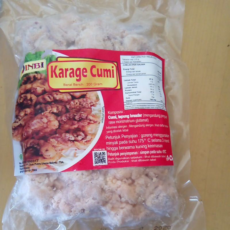 

karage cumi 200gram