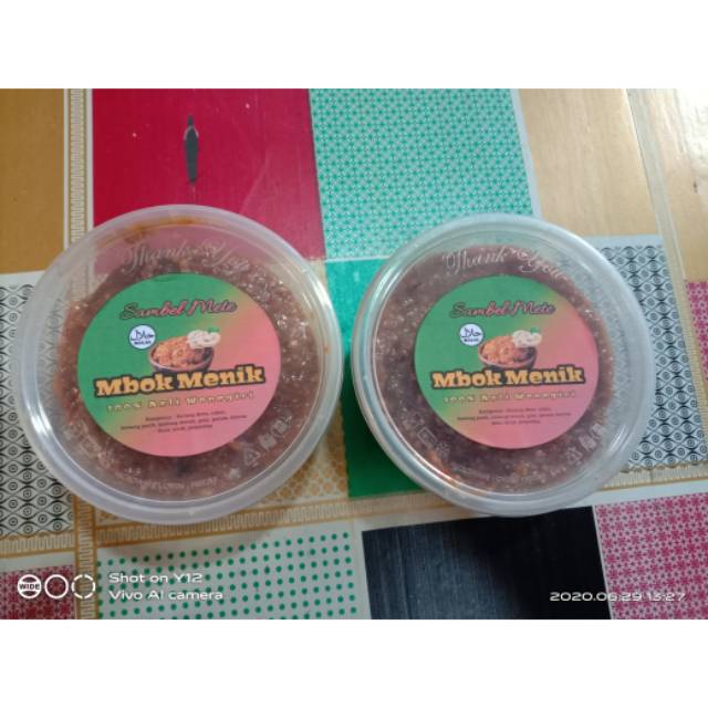 

Sambel kacang mete pedas manis