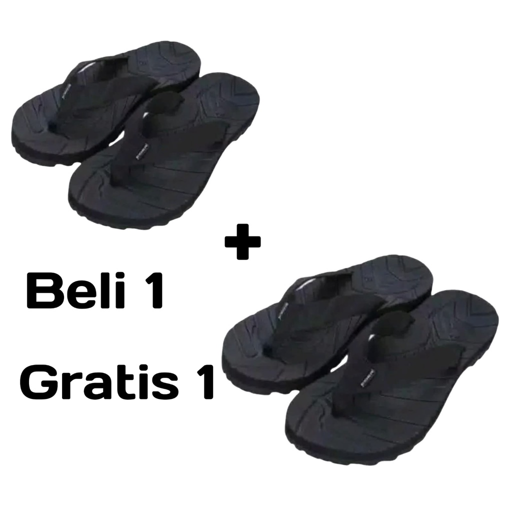 BELI 1 + GRATIS 1 Sandal jepit Gunung Pria