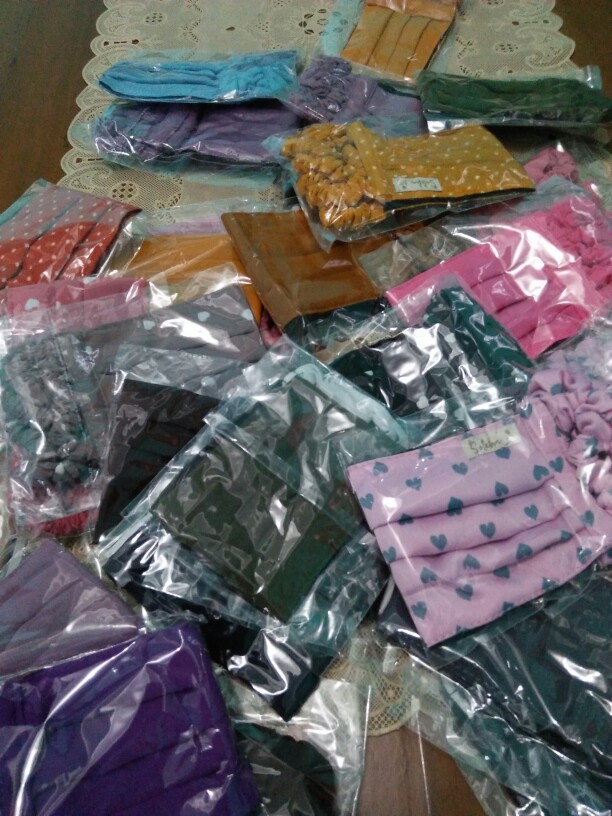 Masker Earlop Kain 2 Lapis