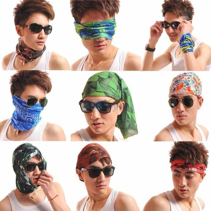 Jual Buff Kupluk Masker Penutup Kepala Baff Bandana Multifungsi Shopee Indonesia 