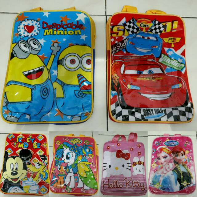 

Tas Souvenir Ulang Tahun Anak - Goodiebag - Tas Souvenir Ultah Jinjing (Harga Per Pcs)