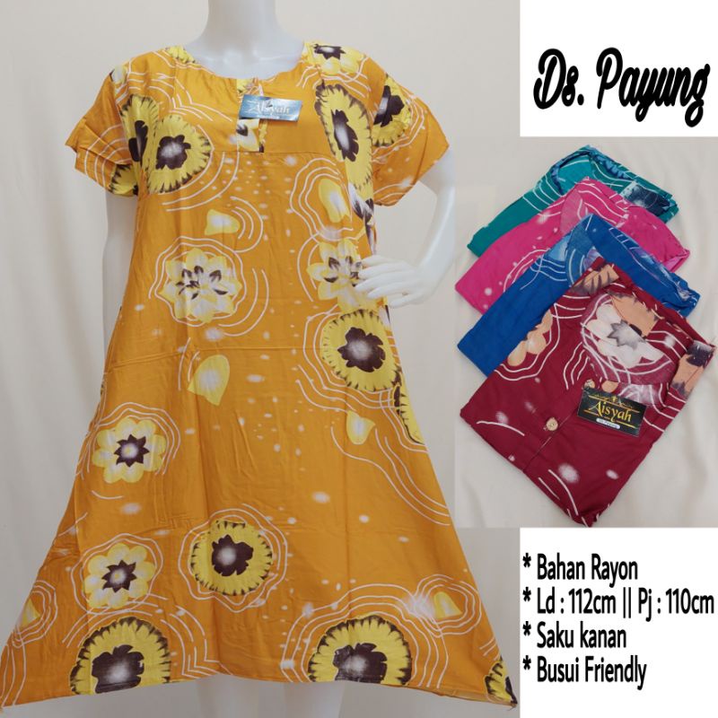 Daster Payung / Daster Tie dye / Daster Solo / Daster cincin / Daster Murah