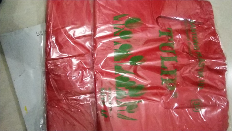 Kantong Keresek Plastik Hd Tulip 35 Tebal Ramah Lingkungan Eco Friendly Kuning Merah Hitam Putih