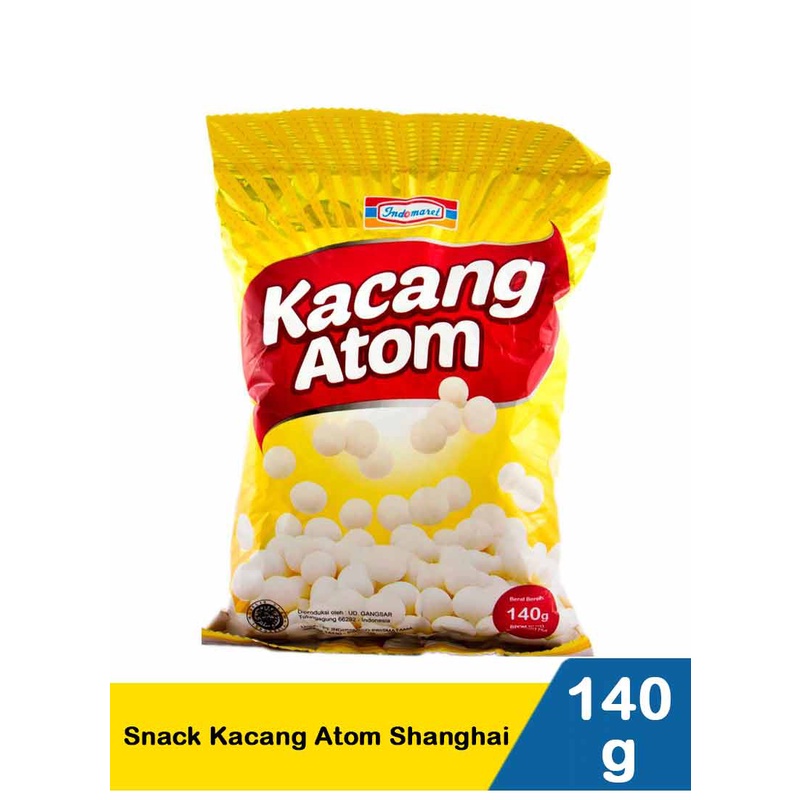 

Indomaret Snack Kacang Atom / Shanghai 140G