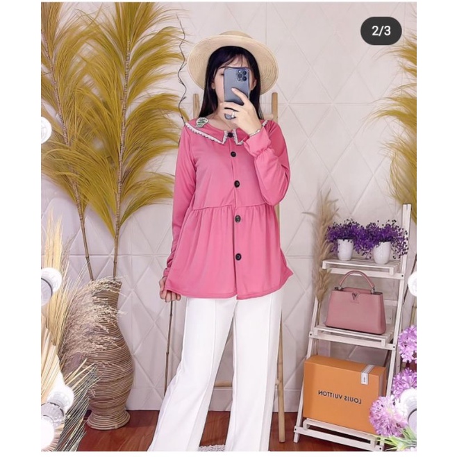 ATASAN RENDA bahan VOXY premium