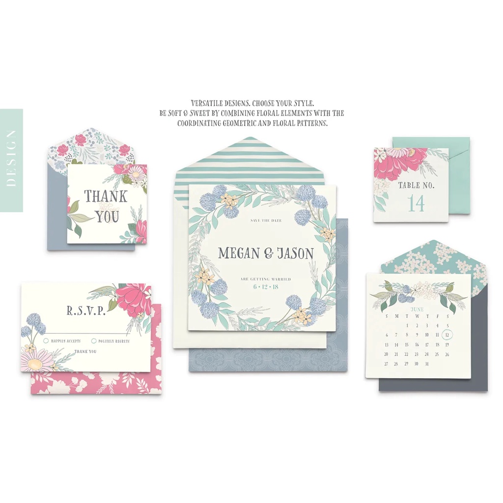 Floral Pattern Design Set