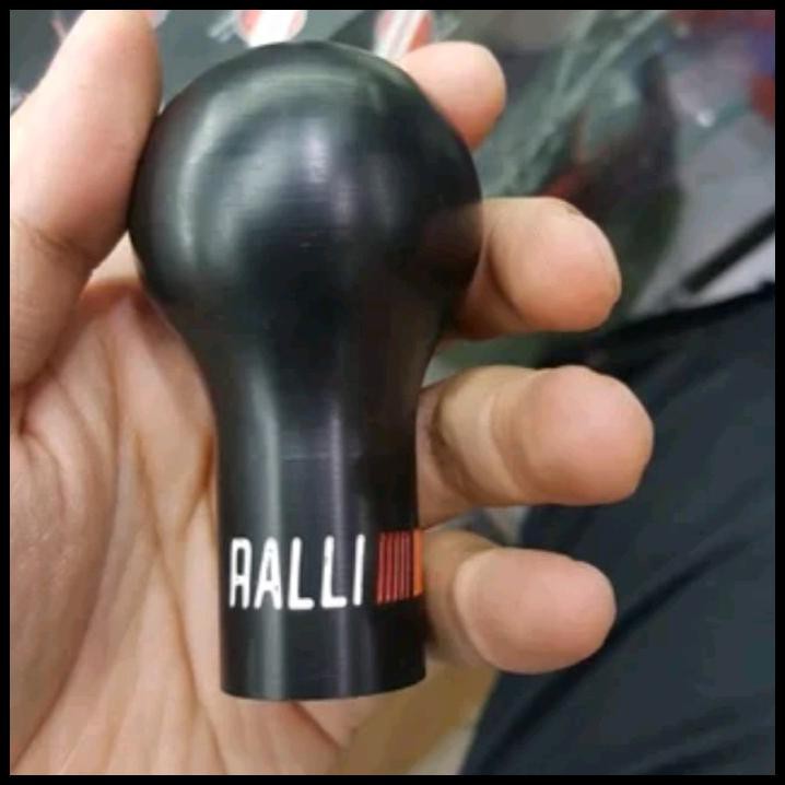 Shiftknob Racing Ralliart Panjang - Putih