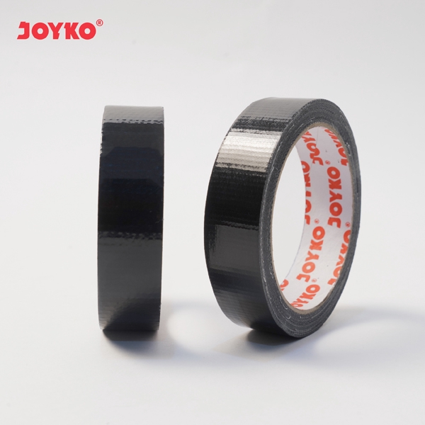 

Cloth Tape Lakban Kain Warna Hitam Joyko 24 mm x 12 meter Orange Core
