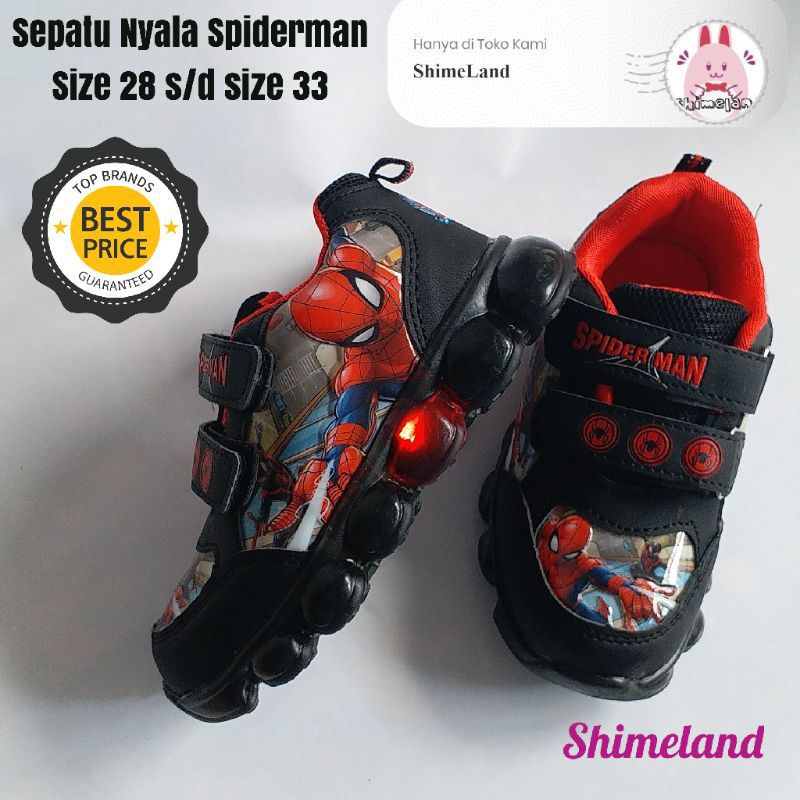 SEPATU ANAK LED SNEAKERS Anak Lelaki Model LAMPU KADO HADIAH ANAK LAKI-LAKI