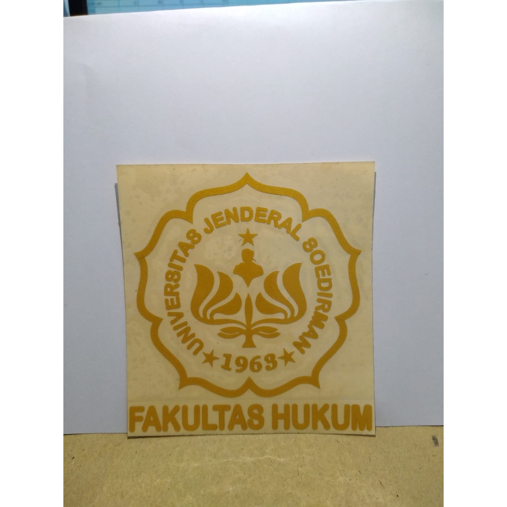 

Sticker Fakultas Hukum Universitas Jenderal Soedirman (UNSOED)