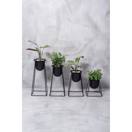 Standing minimalis kotak rak besi tanaman Rak Bunga Besi rak bunga hias Rak Tanaman Minimalis pot bu