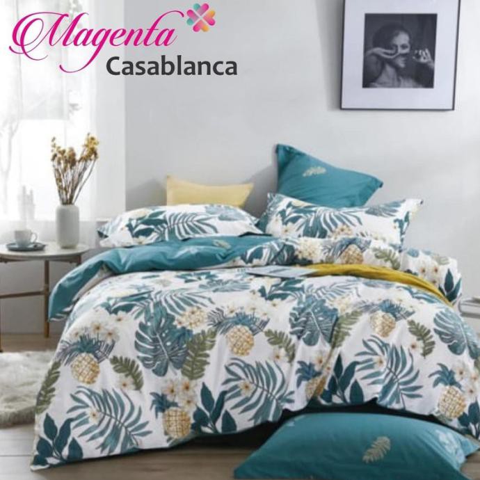 Bed Cover Set Katunmagenta 140X200X20 Casablanca Hildagiovanishop