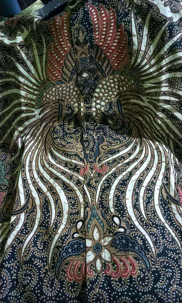 Batik Solo Pria Lengan Panjang Lapis Furing Baju Batik Pria Modern Produksi Batik Aluna Gba 013