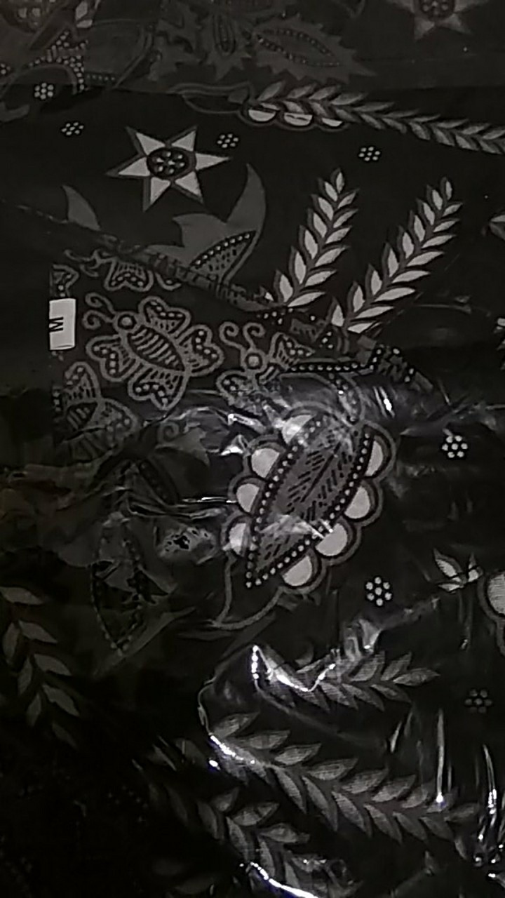 Batik Pria Hem Manggar Abu